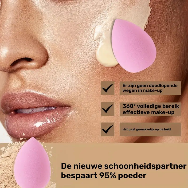 VelluraBeauty 45-delige Make-upset – Borstels, Sponzen & Accessoires