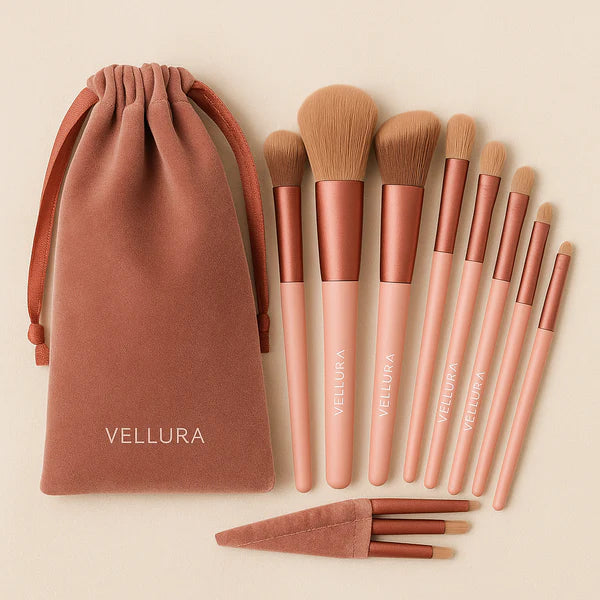 VelluraBeauty Luxury Brush Set